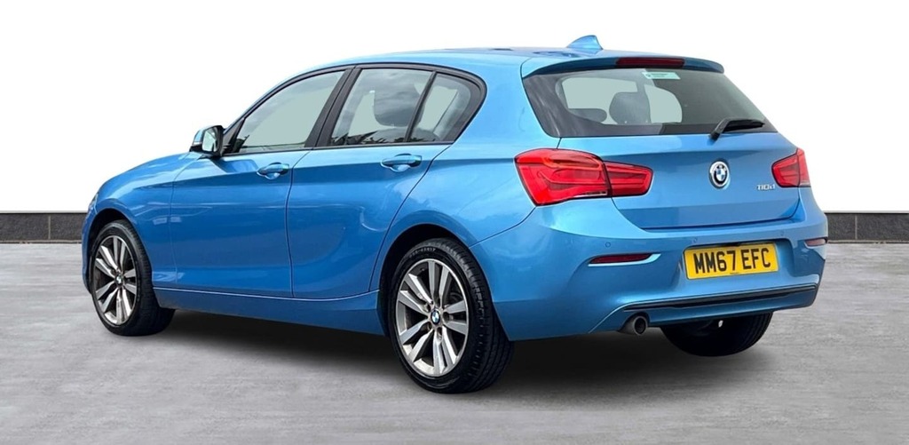 BMW 1 Series 118D Sport Pro Media Nav Ulez Camera Blue #2