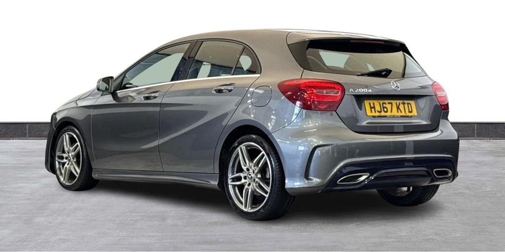 Mercedes-Benz A Class A200d Amg Line Ulez Camera 65 Mpg Blu Grey #2
