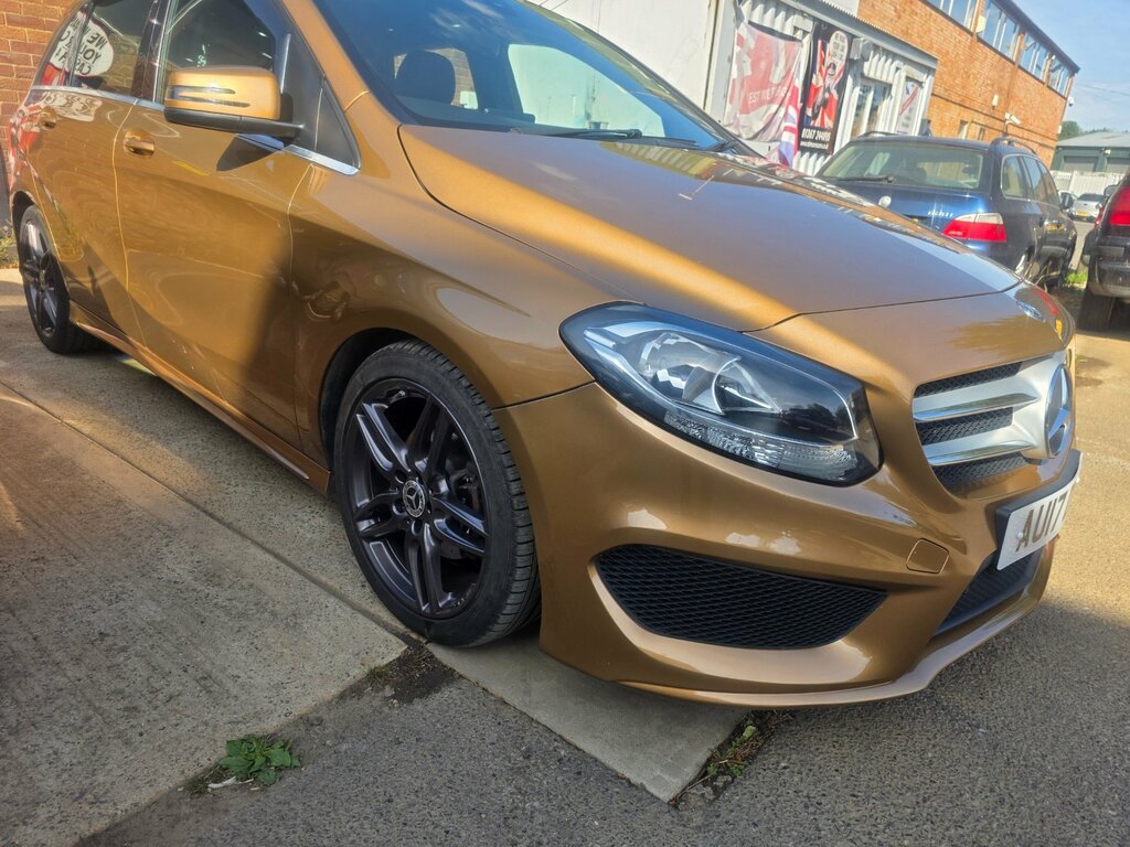 Mercedes-Benz B Class 1.5 B180d Amg Line Mpv Euro 6 S Beige #6