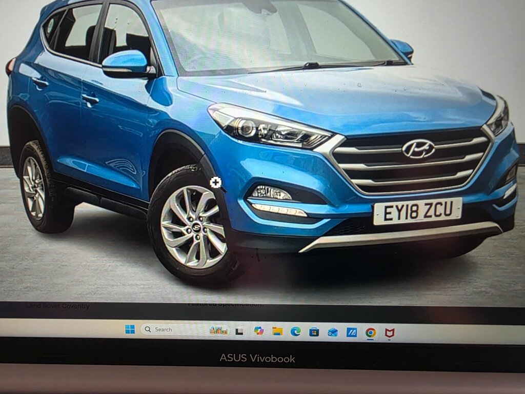 Hyundai Tucson 1.6 Gdi Blue Drive Se Nav Suv Eu Blue