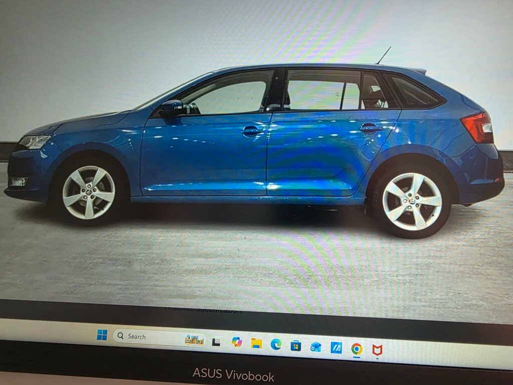 Skoda Rapid Spaceback 1.2 Tsi Se Tech Hatchback Euro 6 Blue #2