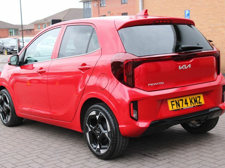 Kia Picanto 1.0 3 FN74KMZ Red #5
