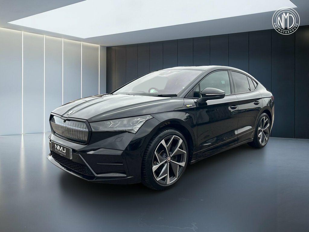 Skoda ENYAQ 2022 Iv 82Kwh Vrs Coupe 4Wd Dc135kw Black #3