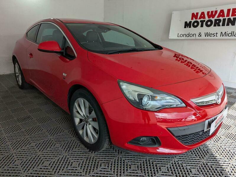Vauxhall Astra GTC 1.4I Turbo Sri Red