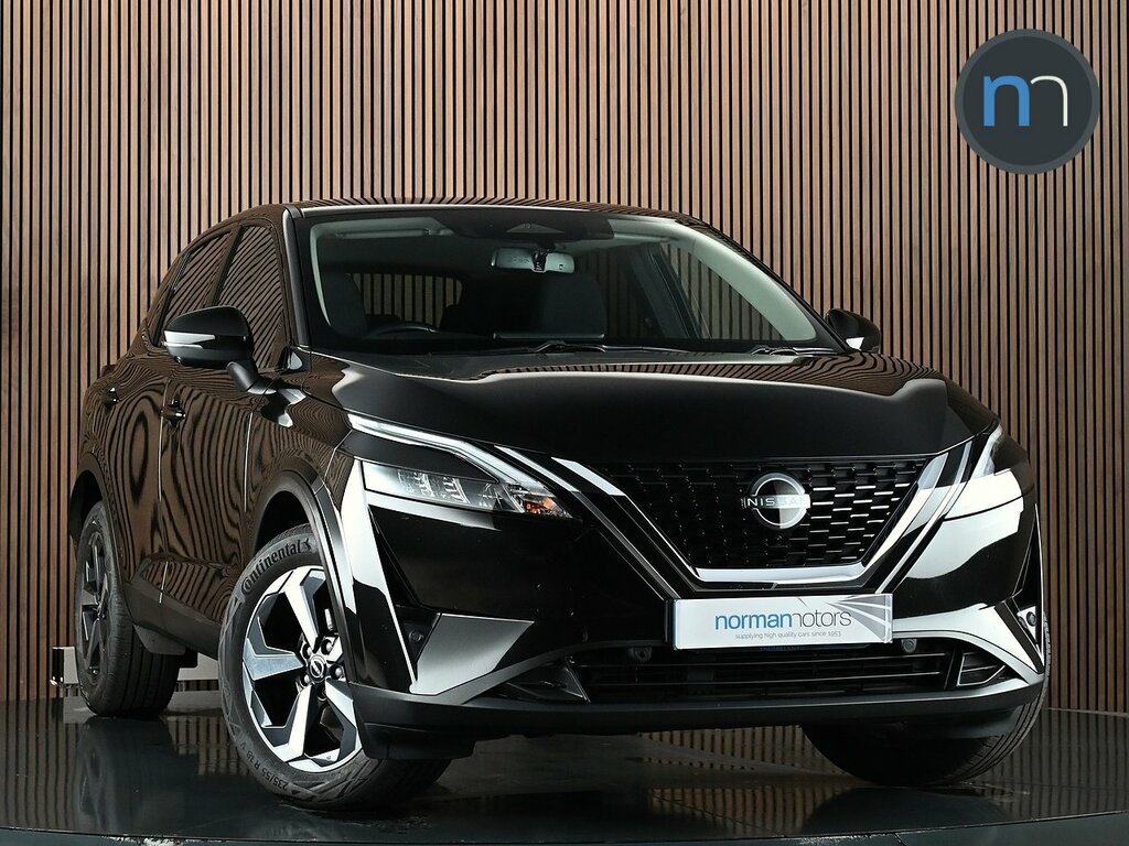 Nissan Qashqai 1.3 Dig-t Mhev N-connecta Suv Hybrid Ma Black
