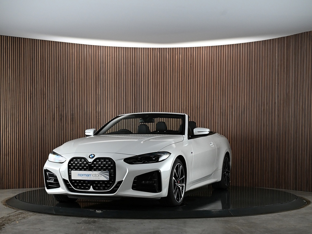 BMW 4 Series 2.0 420I M Sport Convertible Euro White #6