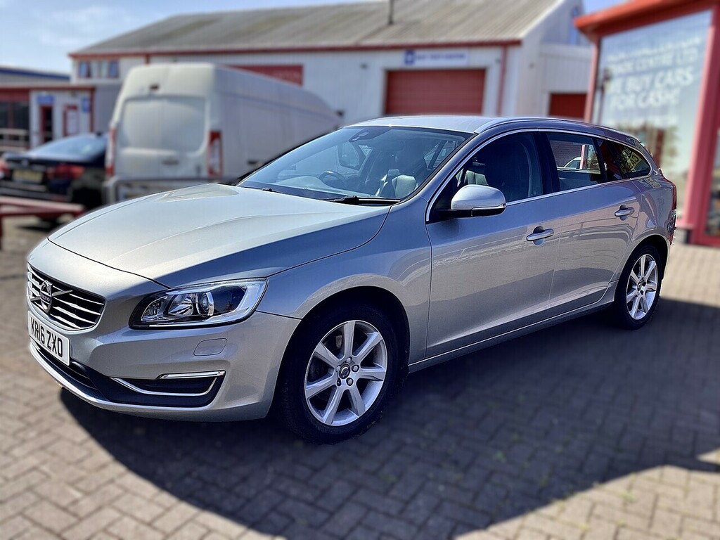 Volvo V60 D4 Se Lux Nav Silver #5