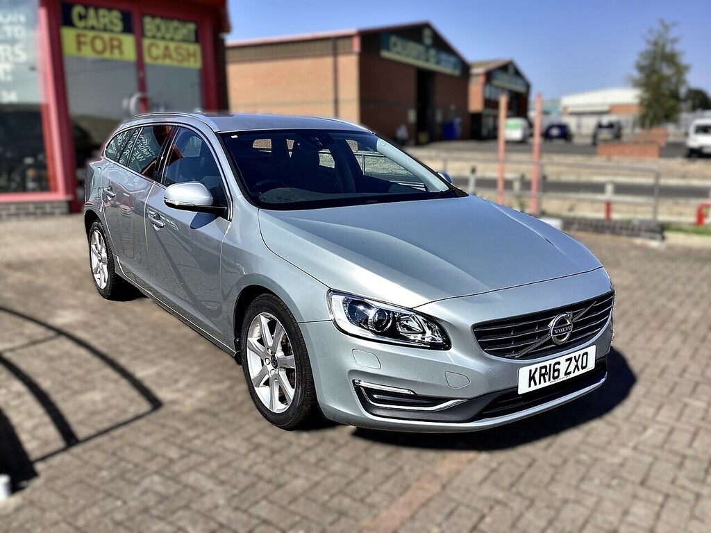 Volvo V60 D4 Se Lux Nav Silver #3
