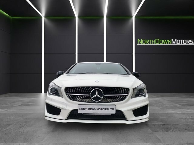 Mercedes-Benz CLA Class 2015 2.1 Cla220 Cdi Amg Sport Coupe 7G- NRZ2612 White #2