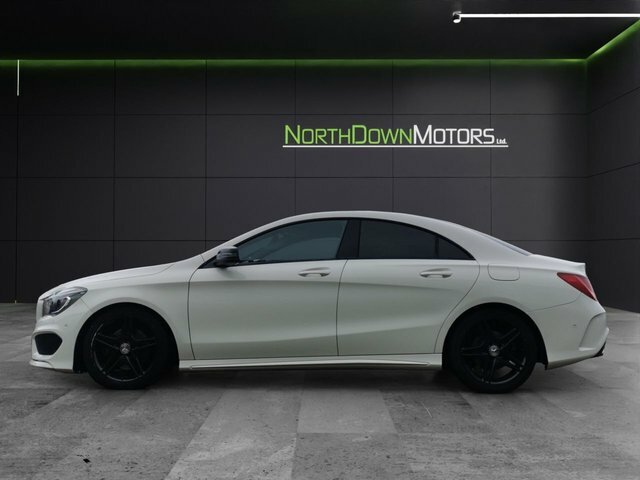 Mercedes-Benz CLA Class 2015 2.1 Cla220 Cdi Amg Sport Coupe 7G- NRZ2612 White #3