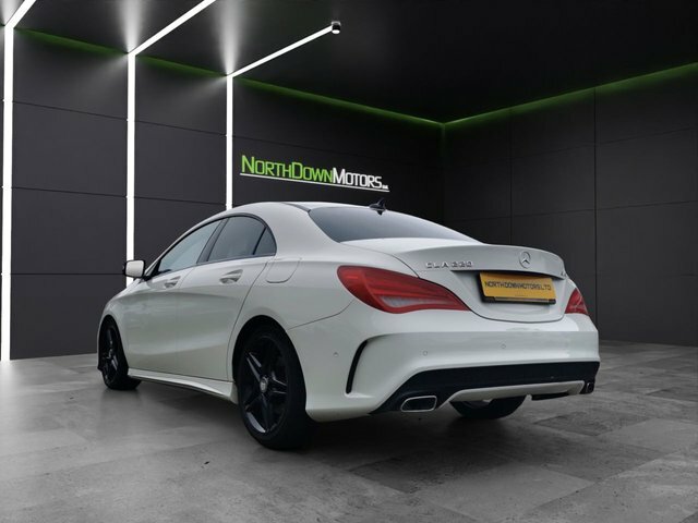 Mercedes-Benz CLA Class 2015 2.1 Cla220 Cdi Amg Sport Coupe 7G- NRZ2612 White #4