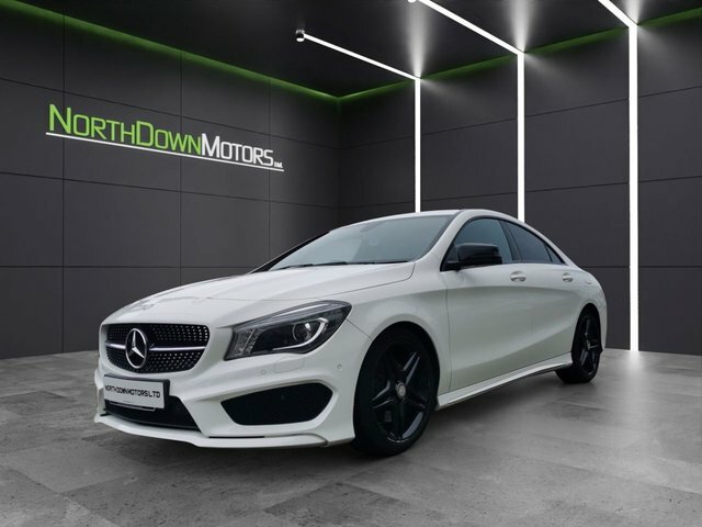 Mercedes-Benz CLA Class 2015 2.1 Cla220 Cdi Amg Sport Coupe 7G- White