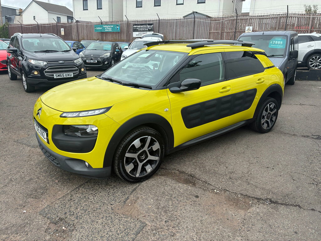 Citroen C4 Cactus 1.2 Puretech Flair Hatchback Etg5 Euro YG15XNZ Yellow #6