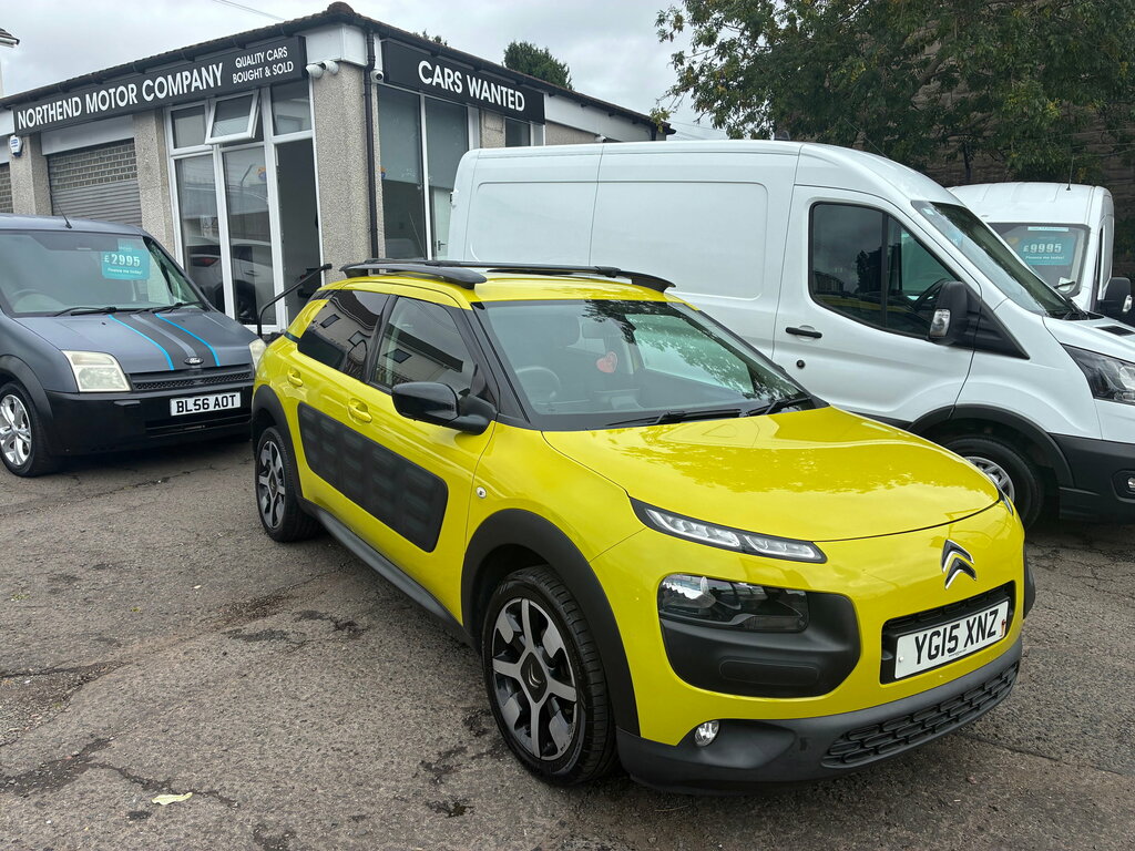 Citroen C4 Cactus 1.2 Puretech Flair Hatchback Etg5 Euro Yellow