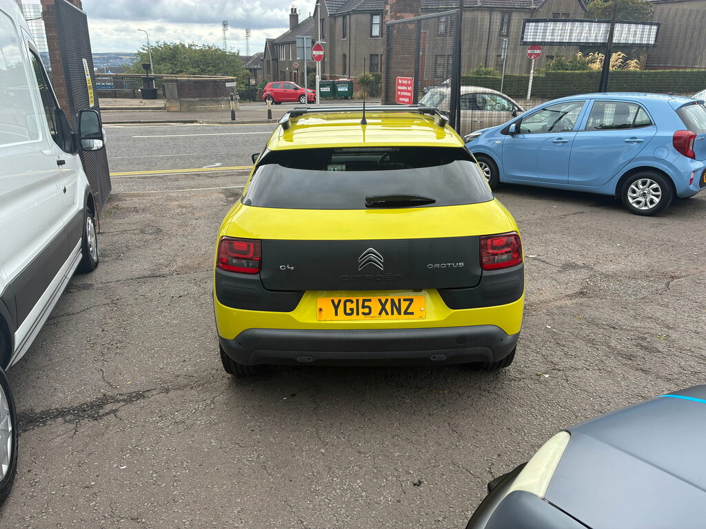 Citroen C4 Cactus 1.2 Puretech Flair Hatchback Etg5 Euro YG15XNZ Yellow #4