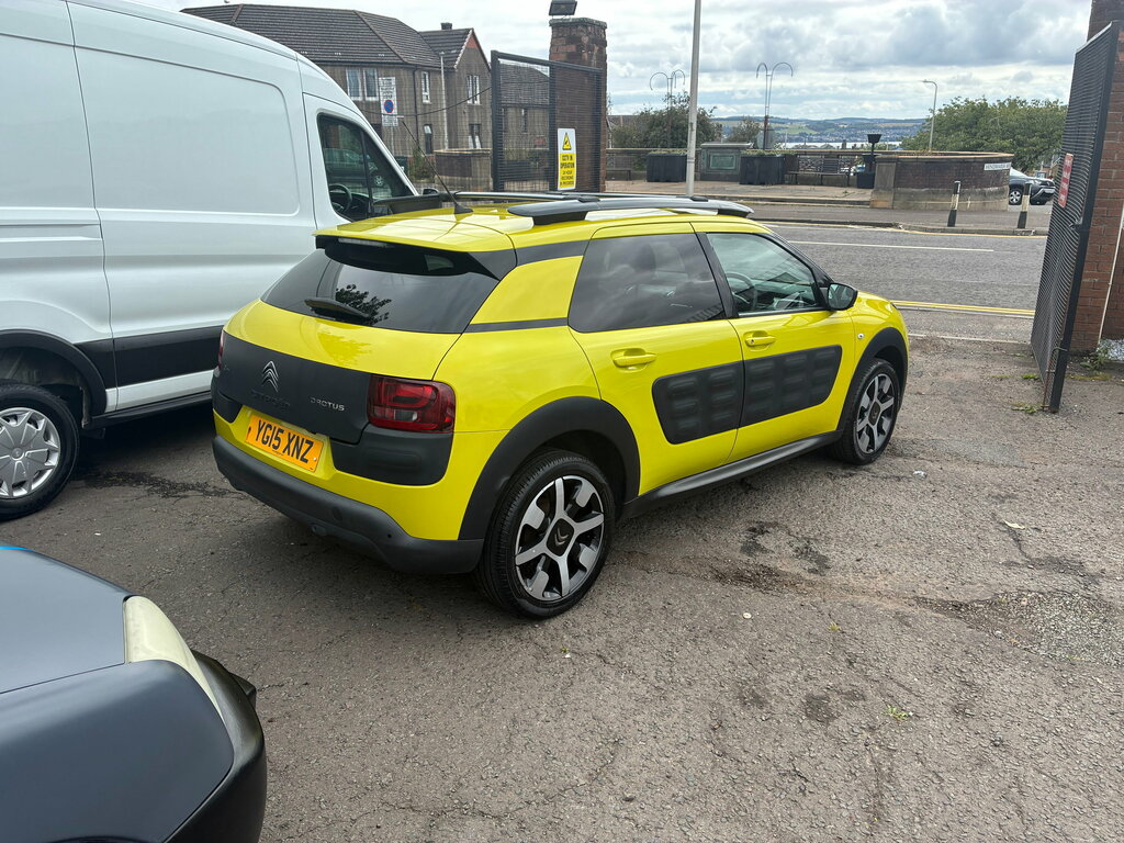 Citroen C4 Cactus 1.2 Puretech Flair Hatchback Etg5 Euro YG15XNZ Yellow #3
