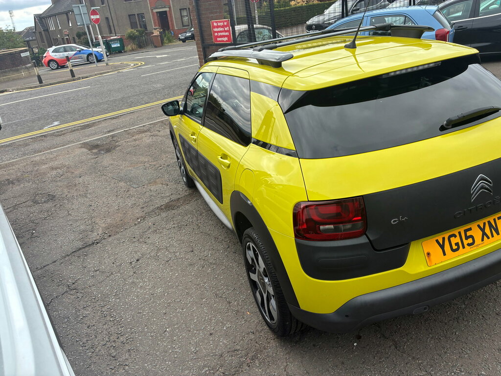 Citroen C4 Cactus 1.2 Puretech Flair Hatchback Etg5 Euro YG15XNZ Yellow #5
