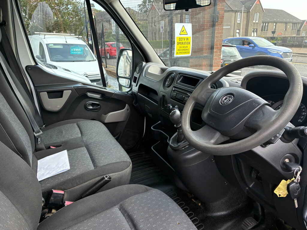 Vauxhall Movano Panel Van White #8