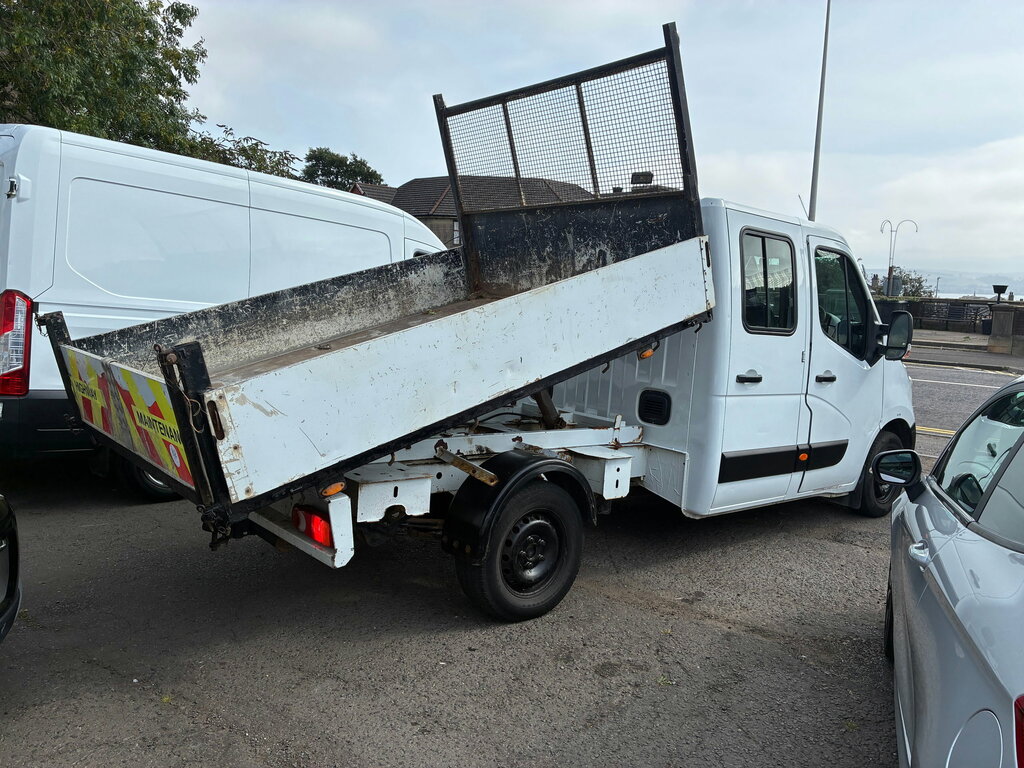 Vauxhall Movano 2.3 Cdti 3500 Chassis Double Cab White