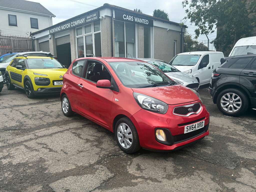 Kia Picanto 1.0 Vr7 Hatchback Euro 5 68 Bhp Red