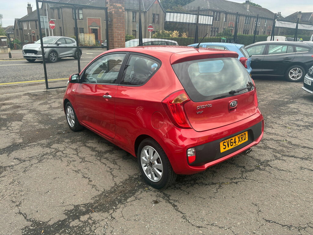 Kia Picanto 1.0 Vr7 Hatchback Euro 5 68 Bhp Red #5