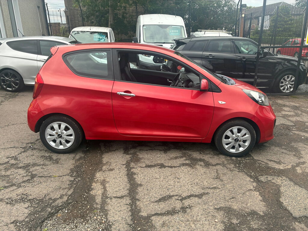 Kia Picanto 1.0 Vr7 Hatchback Euro 5 68 Bhp Red #2