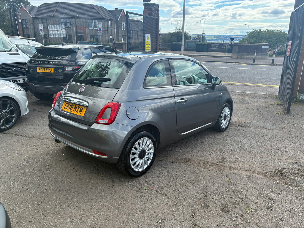 Fiat 500 1.2 Lounge Hatchback Euro 6 Ss Grey #3