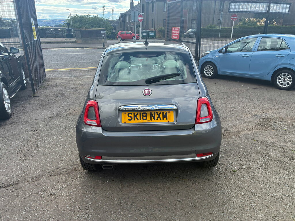 Fiat 500 1.2 Lounge Hatchback Euro 6 Ss Grey #4