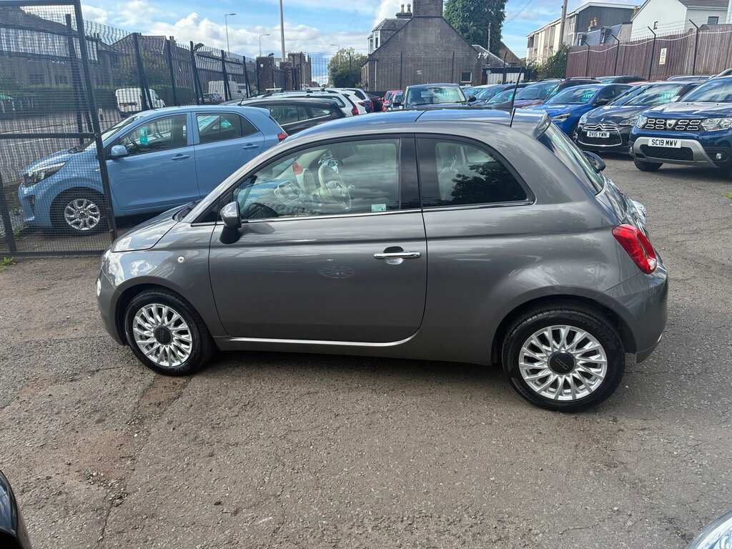 Fiat 500 1.2 Lounge Hatchback Euro 6 Ss Grey #6