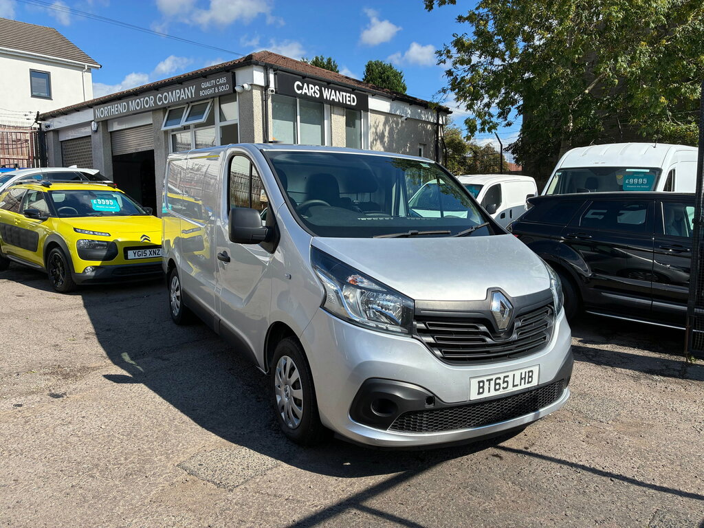 Renault Trafic 1.6 Dci Energy 27 Business Panel Van M Silver