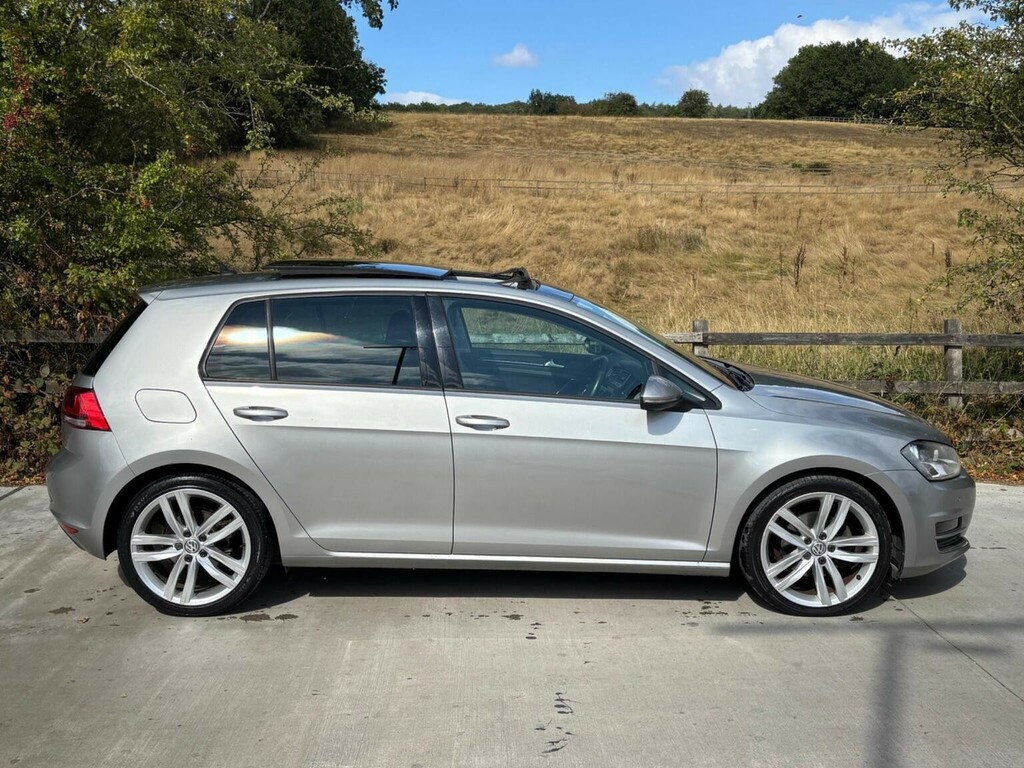 Volkswagen Golf Hatchback 2.0 Tdi Bluemotion Tech Gt Edition Dsg E VK66HDN Silver #6