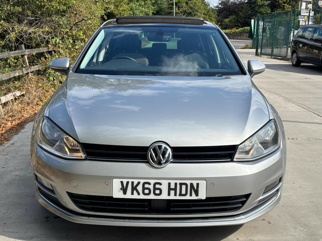 Volkswagen Golf Hatchback 2.0 Tdi Bluemotion Tech Gt Edition Dsg E VK66HDN Silver #4