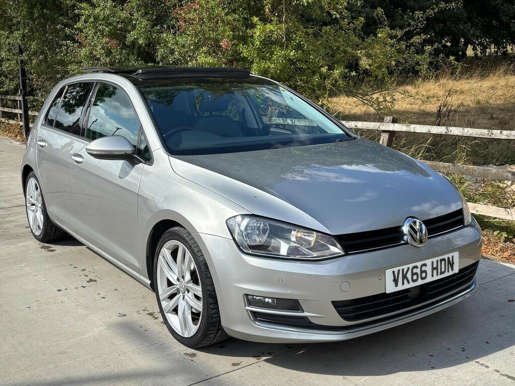 Volkswagen Golf Hatchback 2.0 Tdi Bluemotion Tech Gt Edition Dsg E VK66HDN Silver