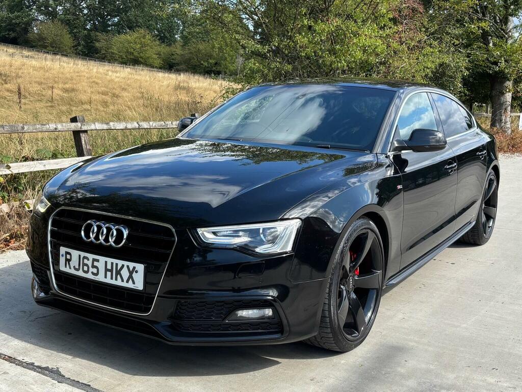 Audi A5 2.0 Tdi S Line Sportback Multitronic Euro 6 Ss Black #6