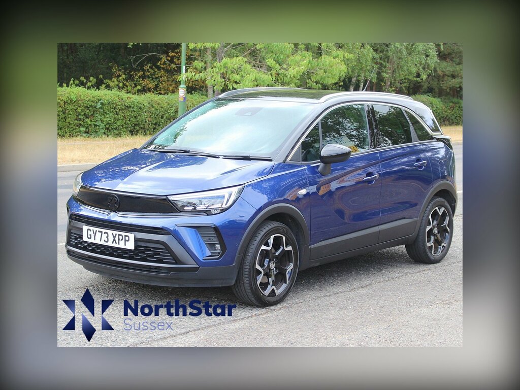 Vauxhall Crossland 1.2 Turbo Ultimate Suv Euro 6 S Blue