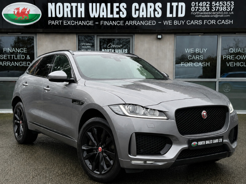 Jaguar F-Pace 2.0D 180 Chequered Flag Awd Grey