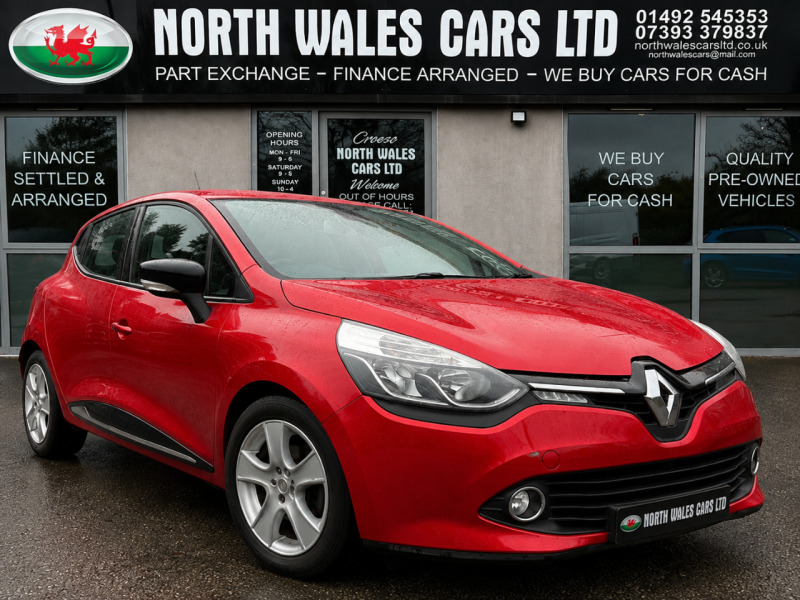 Renault Clio 1.5 Dci 90 Dynamique Nav Red