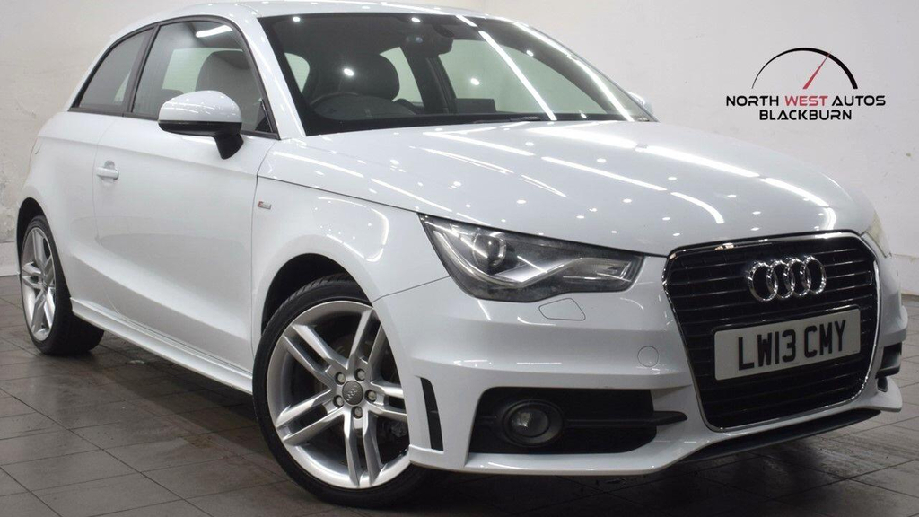 Audi A1 1.4 Tfsi Cod S Line Hatchback S Tronic White
