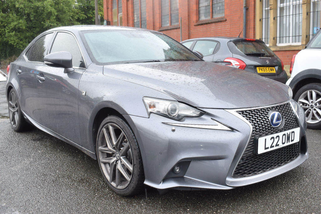 Lexus IS 2.5 F Sport E-cvt Euro 5 Ss Grey