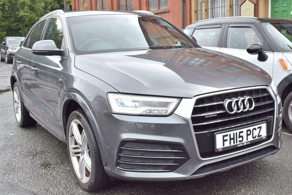 Audi Q3 2.0 Tfsi S Line Plus S Tronic Quattro Euro 6 Ss Grey
