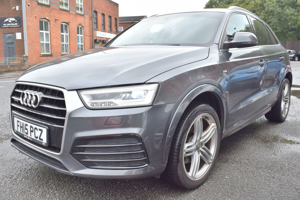 Audi Q3 2.0 Tfsi S Line Plus S Tronic Quattro Euro 6 Ss Grey #5
