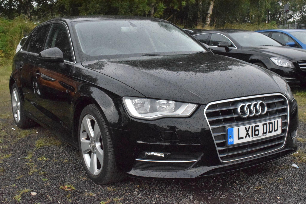 Audi A3 1.6 Tdi Sport Sportback Euro 6 Ss Black