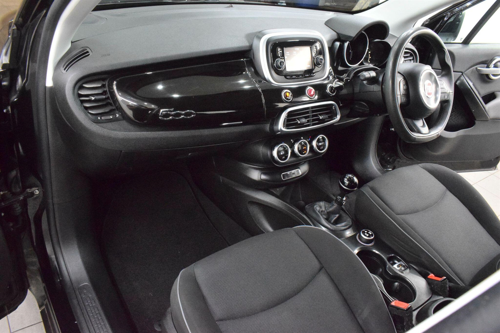 Fiat 500X 1.6 E-torq Pop Star Euro 6 Black #3