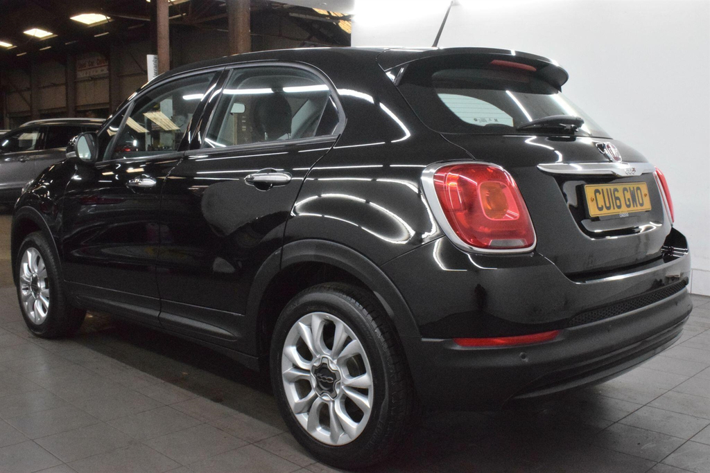 Fiat 500X Blue #7