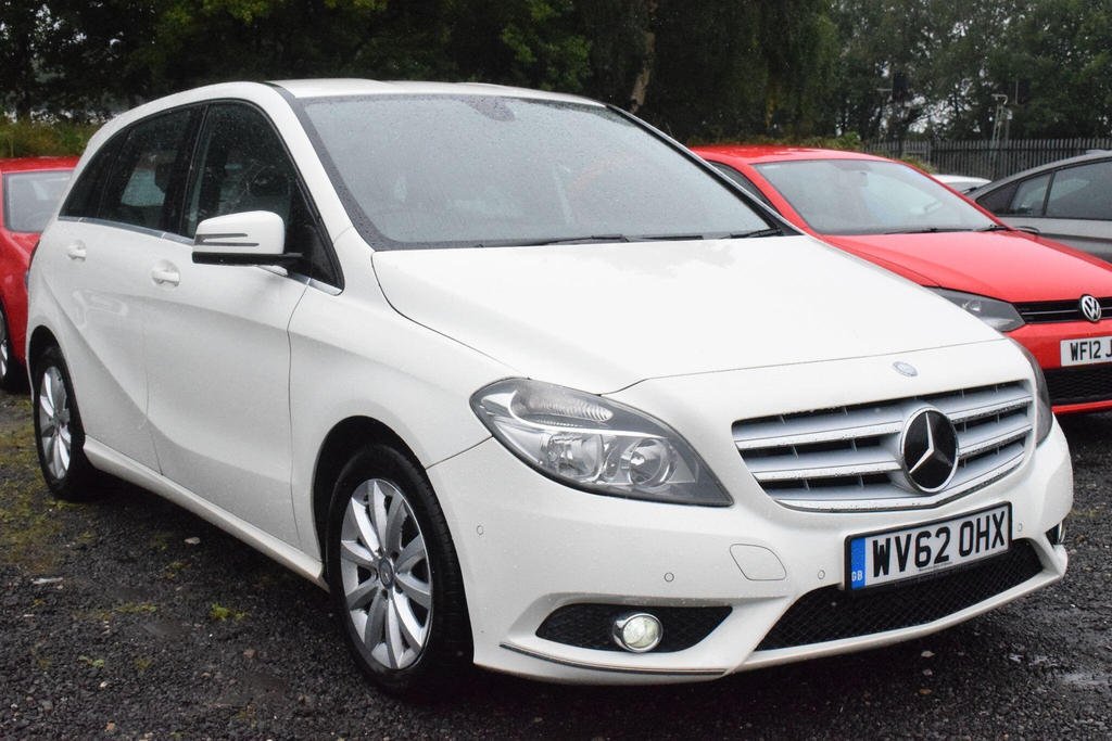 Mercedes-Benz B Class 1.6 White #11