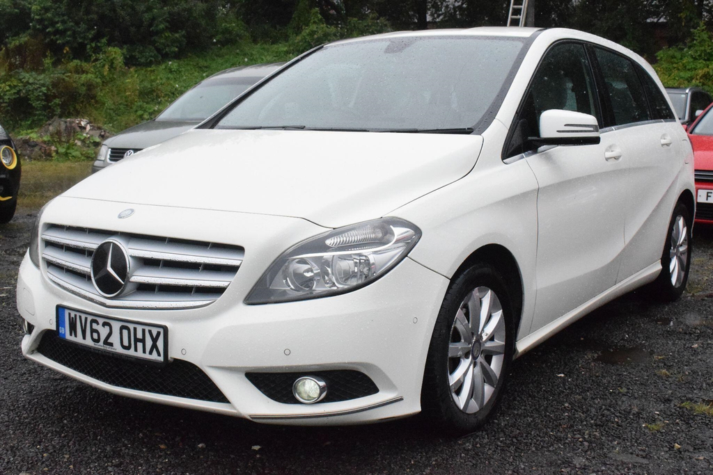 Mercedes-Benz B Class 1.6 White #13