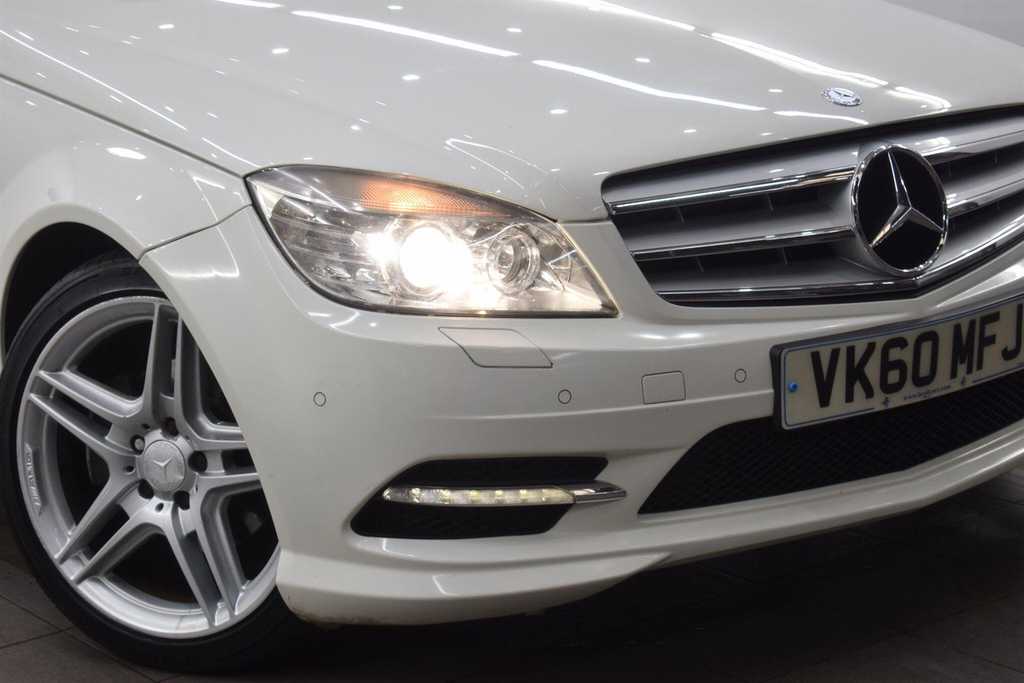 Mercedes-Benz C Class 2.1 Cdi Blueefficiency Sport Euro 5 White #6