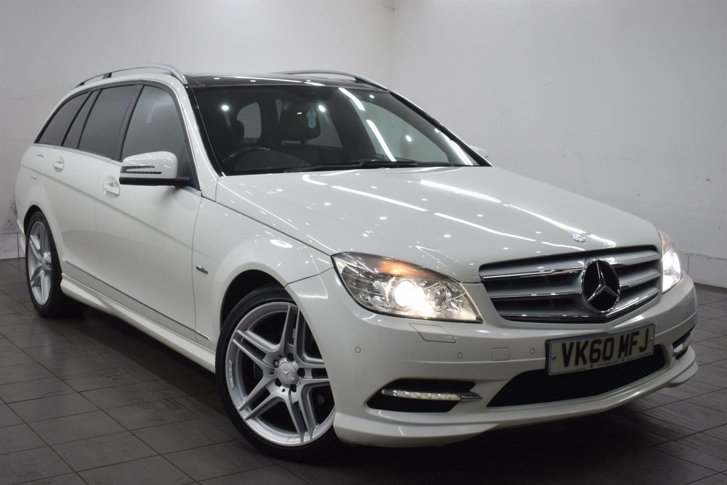 Mercedes-Benz C Class 2.1 Cdi Blueefficiency Sport Euro 5 White #5