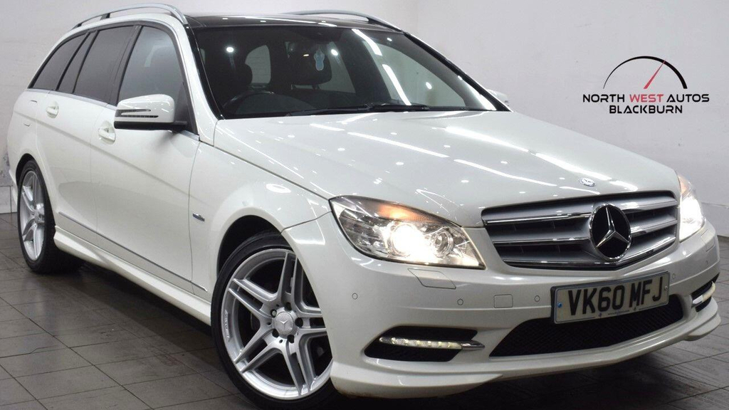 Mercedes-Benz C Class 2.1 Cdi Blueefficiency Sport Euro 5 White