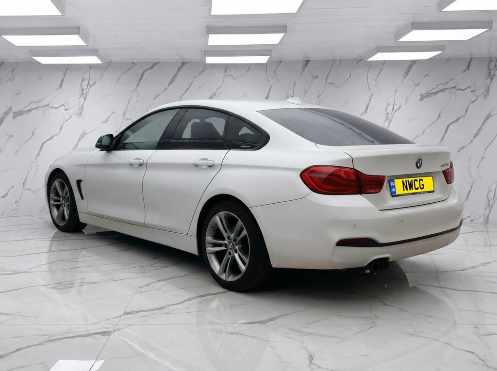 BMW 4 Series Gran Coupe 2L Sport White #3